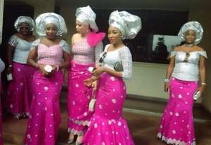 Tonto Dikeh ,Ini Edo,Monalisa Chinda,Ebube Nwagbo At Moses Inwang's Wedding in Uyo Pictures