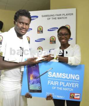 Daniel Amartey wins second consecutive Fair Play Award at Africa Cup of Nations