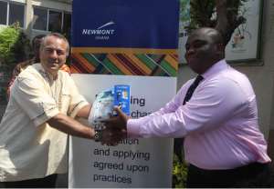 Newmont Ghana offers GH220,000 support to Ebola fight