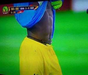 SUPERSTITION: Guinean defender in alleged juju charm