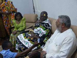 Otumfuo President Rawlings
