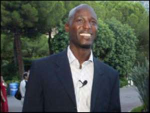Baffoe is a harding working ex-player