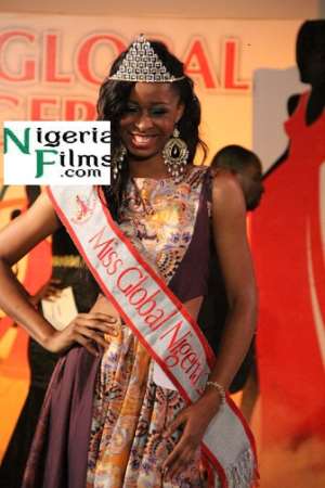 Pamela Ifeneme Becomes Miss Global Nigeria 2012