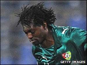 Adebayor appears to have played for his country for the last time