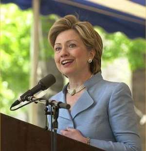 Hillary Clinton among dignitaries to attend late President Mills funeral
