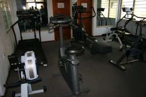 Ghana Health Service opens a new gym at the Head of Office.