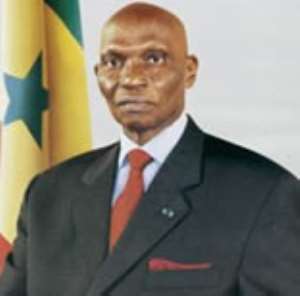 Senegals President Abdoulaye Wade