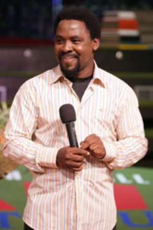 THE MYSTERY WOMAN WHO CHARMED TB JOSHUA