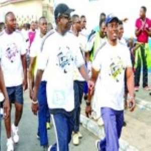 FLASHBACK: Pastor Mensa Otabil leading last year's Life Walk event