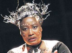 South African opera star Pauline Malefane is promoting theatre to help nation building