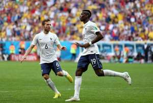 Fired up: Paul Pogba: France fear nobody at FIFA World Cup