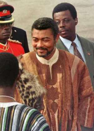 President Rawlings urges Ghanaians to be patriotic