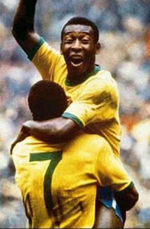 The legendary number 10: Pele's shirt auctioned for a record £157,750