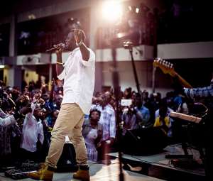 Ghana's Cwesi Oteng makes History at 2014 Africa Gospel Music Awards