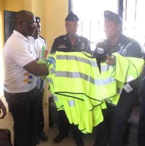 Toptech Transport courts Ghana Police Service on road safety