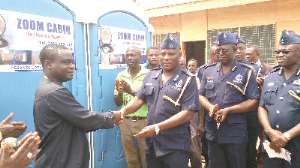 Zoomlion supports police with mobile washrooms