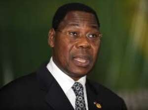President Boni Yayi arrives in Ghana for a day's working visit