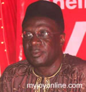 Former Ports and Habours Minister Prof Christopher Ameyaw-Akumfi