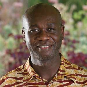 Professor Richard Adanu, Country Director, Evidence for Action speaking at the event