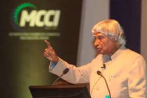 Professor Dr. APJ Abdul Kalam, 11th President of the India Republic and pioneer Physicist and Nuclear Scientist. Image  Prothom Alo