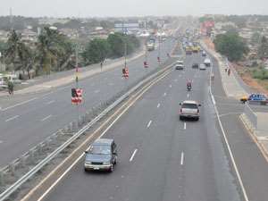 The freshly commissioned George Walker Bush Motorway