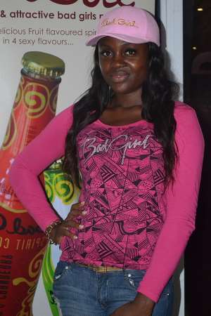Mel Stephenie Is FACE OF BAD GIRL Drink In Ghana
