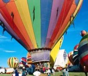 The Annual Great Reno Ballon Race is the largest free ballooning event in the US. Judy BellahLPI