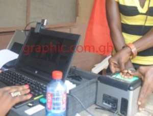 Don't perceive biometric voters registration as violent exercise