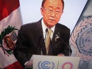 Climate finance cannot be separated from development finance, Ban Ki-moon