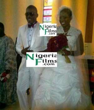 First Picture From Chidi Mokeme Church Wedding In Lagos