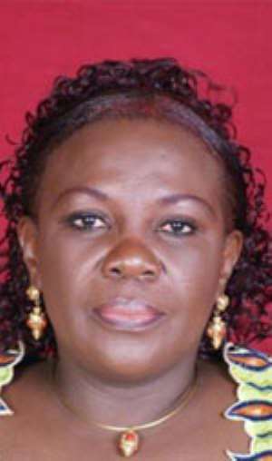 Mrs. Cecilia Dapaah, MP for Bantama