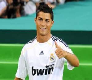 Ronaldo, scored from a trick angle to deflate Barca