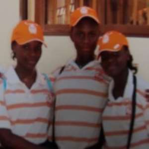 From Left: Melisah Donkoh, Ann-Marie Donkoh and Mercy Akrofi
