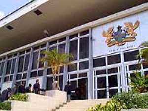 Man desecrates Parliament House
