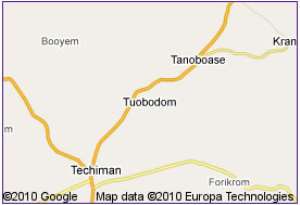 There has been tension between the people of Techiman and Tuobodom