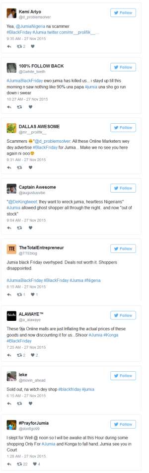 Jumia Scams Nigerians On Black Friday As Nigerians Plan To Avenge...