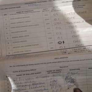 Election Results Cant Be Doctored—Afari-Gyan Insists