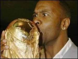 Lucas Radebe is one of the faces of South Africa 2010
