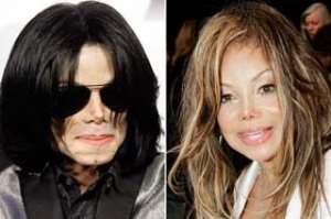 Michael Jackson and Latoya Jackson