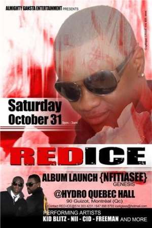Re-introducing Redd Ice as he readies album, Nfitiasi