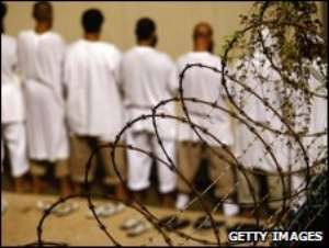 More than 200 people are being detained at the camp