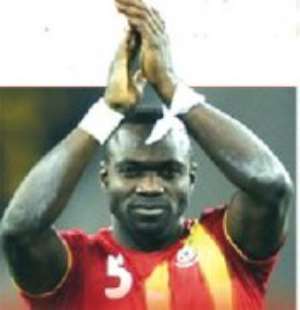 Black Stars' Captain, John Mensah ready for Congo on Friday