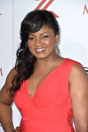 Omotola Attends Maxim Hot 100 Party In California