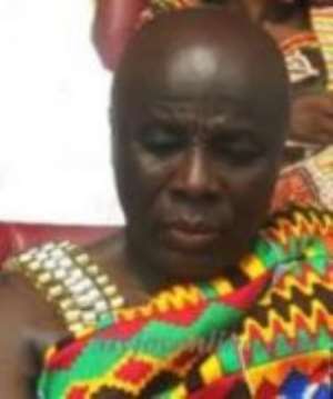 The Okyenhene, Osagyefo Amoatia Ofori Panin who has been fingered in Galamsey operations at Akyem