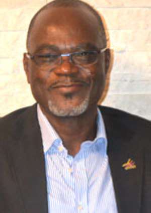 Dr. Kofi Amoah at the celebration of Citizen Kofi039;s 2 years of existence