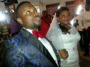 Okon Goes To Altar With Bride In Uyo White Wedding Pix