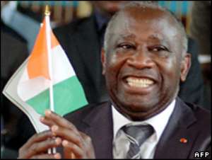 President Laurent Gbagbo of the Ivory Coast
