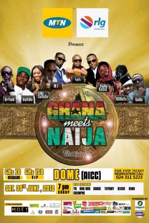 HENESSEY TO GIVE AN EXPERIENCE TO REMEMBER AT GHANA MEETS NAIJA 2012