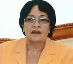 Speaker of Parliament, Mrs Joyce Bamford-Addo