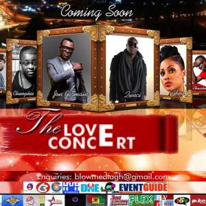 Qweci Lines-up Jon Germain, Chemphe, Akwaboah, Knii Lante And Others For The Love Concert